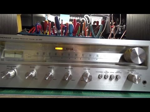 PIoneer SX 450 Repair and Restore