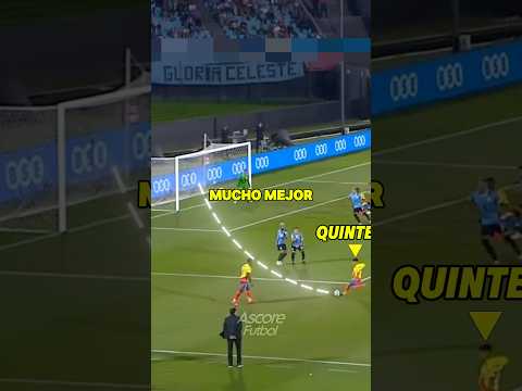 El descarado tiro libre de 1000 CI de Quintero ☠️🧠