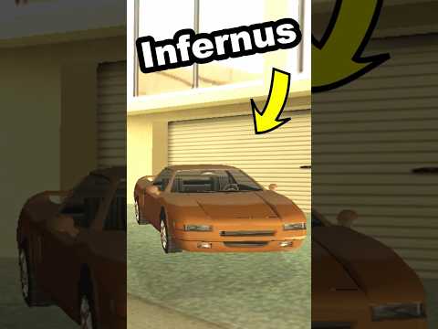 How To Get The Infernus In GTA San Andreas #gtasanandreas #gta #shorts