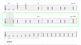 STEVE LUKATHER ● Can&#39;t Look Back [ Isolated Guitar 2 + TAB ]