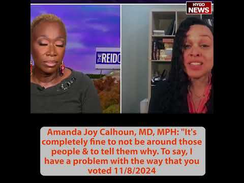 Joy Reid & MD Suggests Dems Avoid Trump Supporting Relatives @ Holidays, Vance & Jennings differ