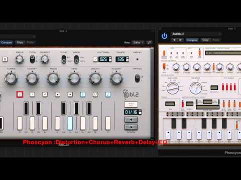 Roland TB 303 Clones:ABL2 vs Phoscyon