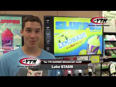 The YTN 2014 Summer Broadcasting Camp, Free Slurpee Day Interview!