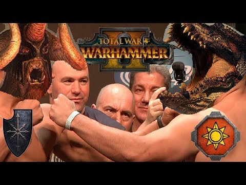 Chaos vs Lizardmen | JURASSIC PRESSURE - Total War Warhammer 2
