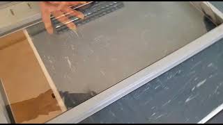 M&M SERVICE   installazione portina con vetro termico si misura per camino tradizionale