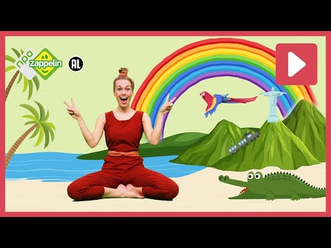 YOGA AVONTUUR IN BRAZILIË | Yoga mee met Roos | NPO Zappelin