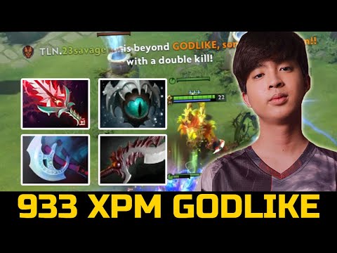 23SAVAGE GODLIKE - 933 XPM FARM SPEED ANTIMAGE DOTA 2