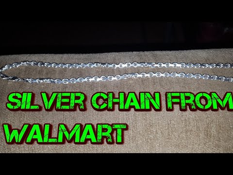 Silver Chains Walmart