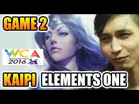 SingSing - Kaipi vs Elements One -  World Cyber Arena 2016 S2 Game 2