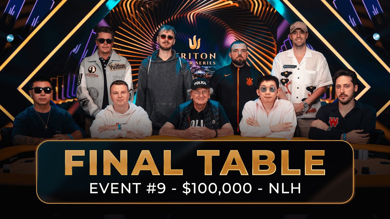 $100K NLH Main Event Final Table