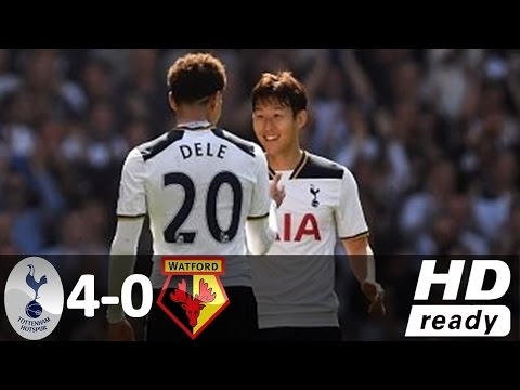 Tottenham Hotspur vs Watford 4-0 - All Goals and Highlights - Premier League 2017 HD