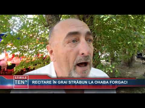 RECITARE IN GRAI STRABUN LA OHABA FORGACI - 30 SEPTEMBRIE 2019