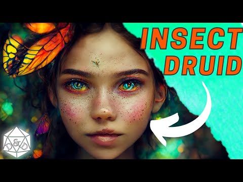 The Insectomancer: A Fairy Druid Made of Bugs?! | D&D 5e Character Build