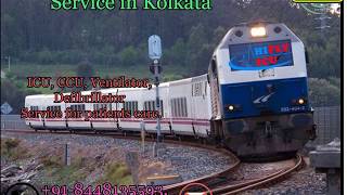 Best Medical Facility Train AMbulance from Kolkata to Delhi By Hifly ICU