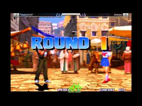 FT10 en KOF98 Arcade: FlandersKOF vs Jhonson.
