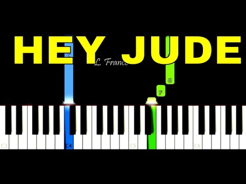 The Beatles - Hey Jude | EASY Piano