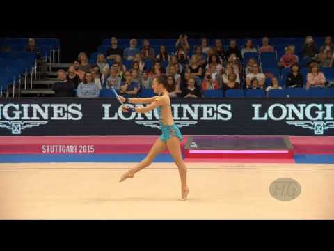 Lina Marcela DUSSAN OROZCO (COL) 2015 Rhythmic Worlds Stuttgart - Qualifications Clubs