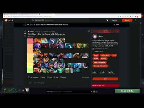 Gorgc thoughts on 7.23d carry heroes tier list!!