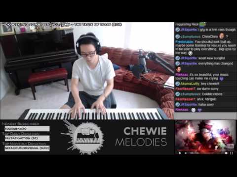 Shokugeki no Soma - The taste of Tears piano