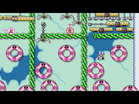 Online Versus ~ The Race! by Cowboyway - Super Mario Maker 2 - No Commentary 1bu