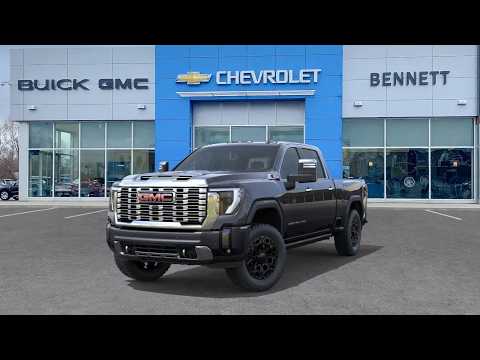 2026 GMC Sierra 2500HD Crew Cab Standard Box 4-Wheel Drive Denali in Gray for sale at Bennett Chevrolet Cadillac Buick GMC Ltd. in Cambridge, ON