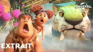 Les Croods 2 : Une Nouvelle Ère Extrait "Grug montre le mur aux Croods" VF [Au cinéma le 7 juillet]