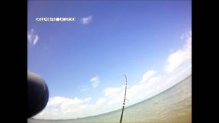 preview picture of video 'Fishing 09-02-11 - Pelican Island, Galveston, TX'