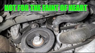 JEEP CHEROKEE KL 3.2 SERPENTINE BELT DIY | This is a big job
