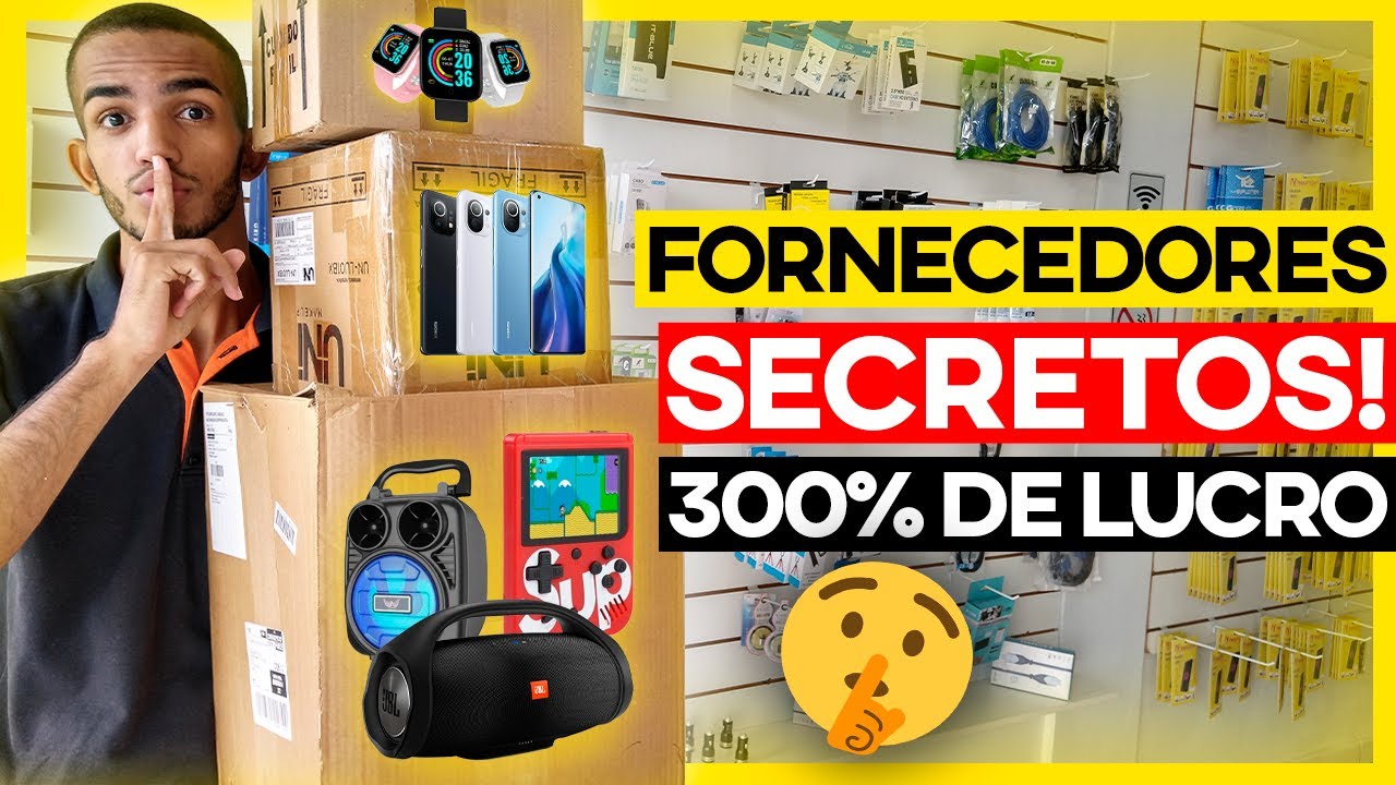 3 FORNECEDORES DE ELETRÔNICOS SECRETOS no ATACADO para REVENDA😱 COM ESTOQUE NO BRASIL!
