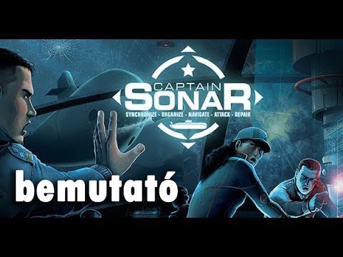 Captain Sonar - társasjáték bemutató - Jatszma.ro