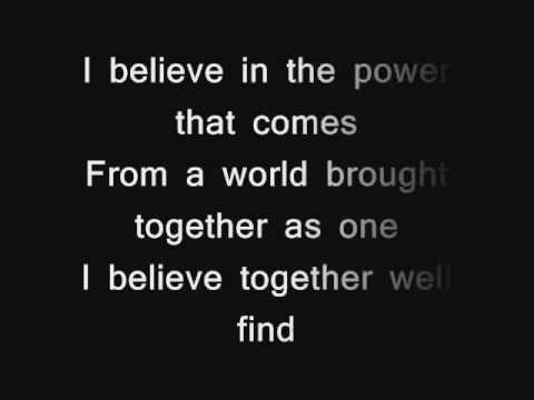 I Believe - Nikki Yanofsky - Vancouver 2010 (Lyric On Screen)