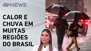 Alerta de chuva forte no Sul nesta segunda (8) | Previsão do Tempo