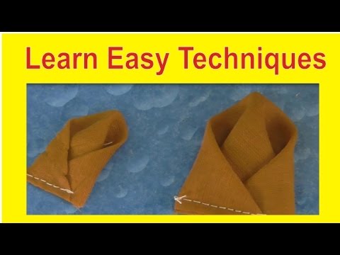 How to Make Drape Techinques /Amazing Design