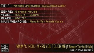 Masters At Work Feat. India - When You Touch Me (E-Smoove Touched It Mix) (Cutting Records | 1993)