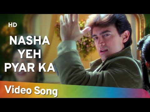 Nasha Yeh Pyar Ka | Mann (1999) | Aamir Khan | Manisha Koirala | Udit Narayan Hits