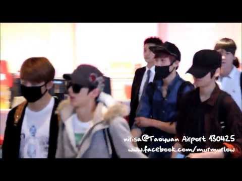 130425 TEEN TOP @Taoyuan Airport