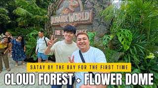 JURASSIC PARK ADVENTURE IN SINGAPORE! FLOWER DOME, CLOUD FOREST & SATAY BY THE BAY EXPERIENCE