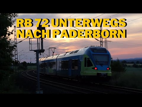RB 72 unterwegs nach Paderborn