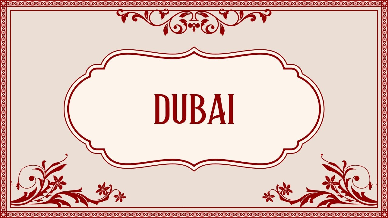 Dubaï: Pourquoi c’est la Meilleure Ville du Monde ? - Dans la Tête d’Oussama #8