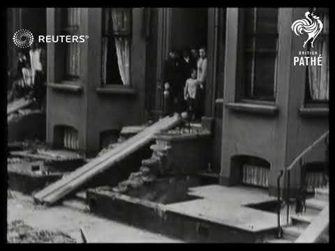 ENGLAND: EARTHQUAKE :  Damage in London from earthquake (1931)