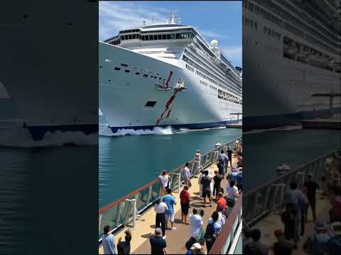 Cruise Ship Sinks at the Dock!