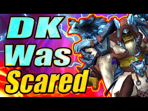 Even the Death Knight Was Scared Elemental Shaman Ele Wow 10.2 Dragonflight World of Warcraft PvP