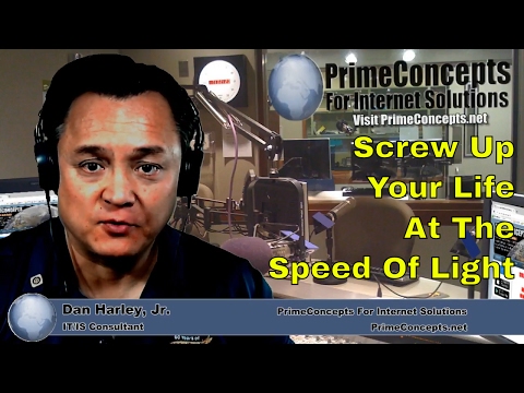 Tech Talk Episode #89 - How Fast Can The Internet Screw Up Your Life?