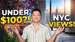 NYC hotels under $150 | Brooklyn vs Manhattan skyline view