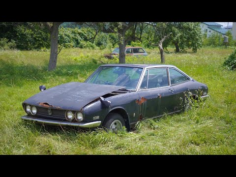 Starting up again of an abandoned for 30 years 1974 ISUZU 117 coupe【Will It Run?】