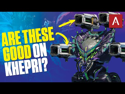 War Robots Khepri Goes Sniper Mode with New Blight Weapons