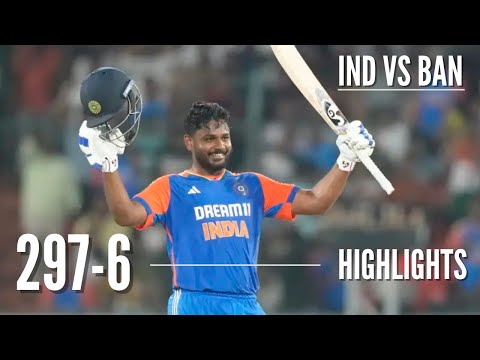 India’s Record-Breaking T20 Score: 297/6 vs Bangladesh | Full Highlights | IND vs BAN 2024