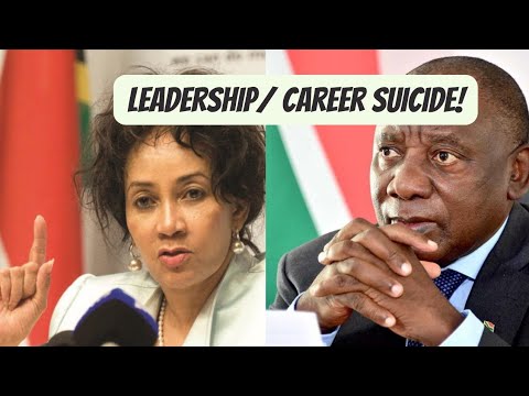 Lindiwe Sisulu and Ramaphosa battle continues,Watch what she had to say, she's not apologetic at all