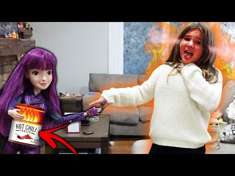 She's Here! Crazy Descendants Mal Doll Is Living In Our House! Descendants In Real Life