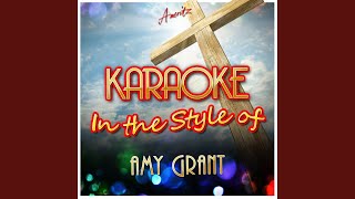 Heirlooms (In the Style of Amy Grant) (Karaoke Version)